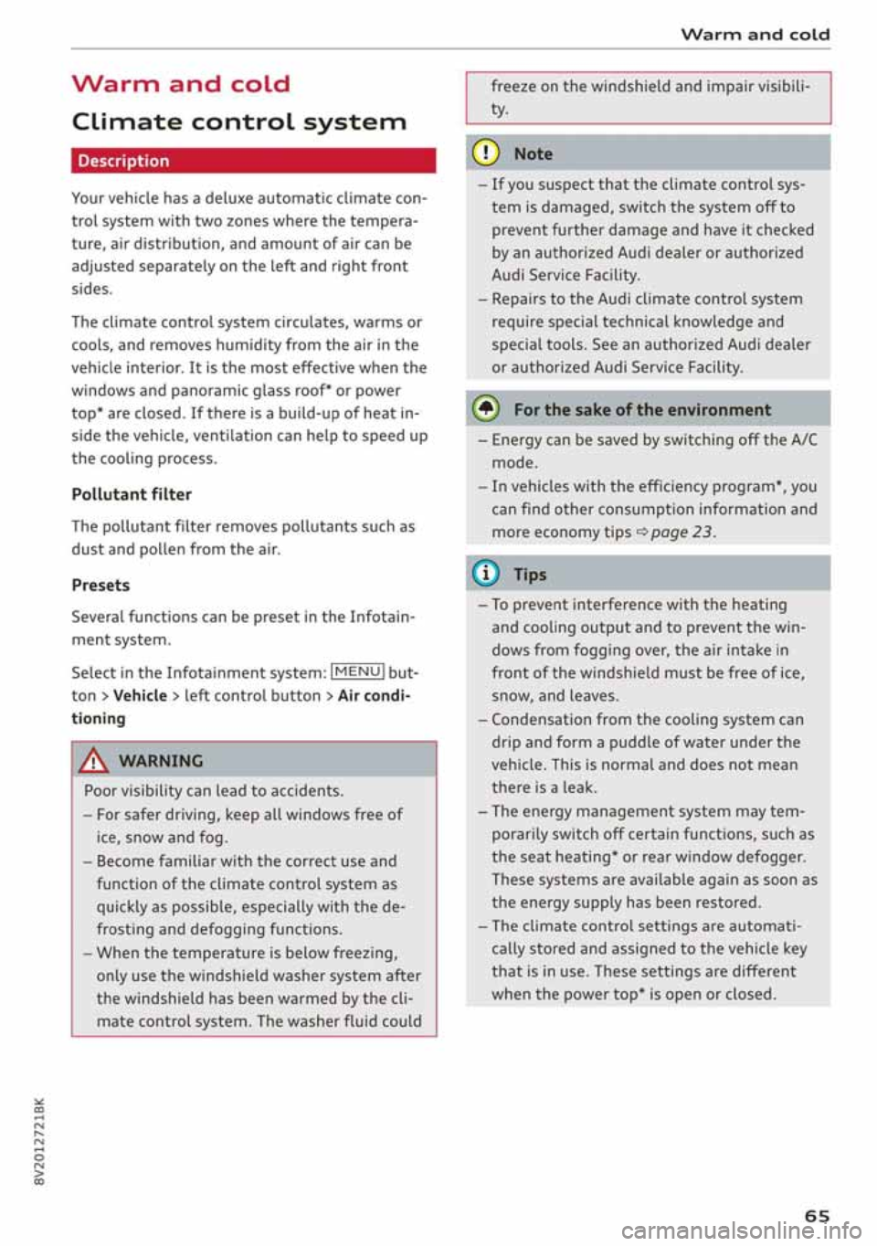 AUDI A3 SEDAN 2020  Owners Manual 