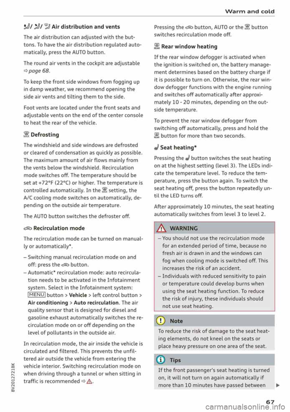 AUDI A3 SEDAN 2020  Owners Manual 