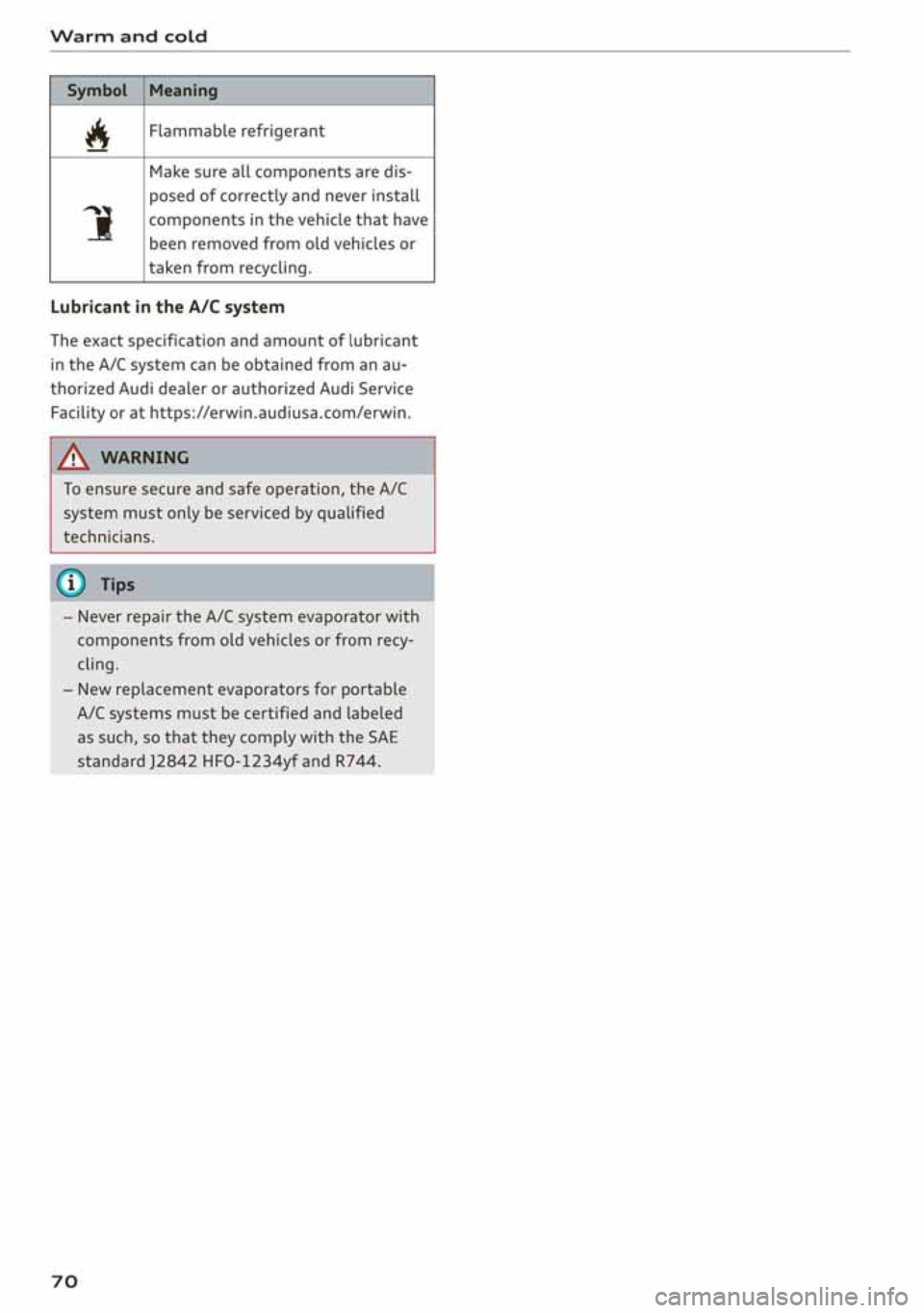 AUDI A3 SEDAN 2020  Owners Manual 