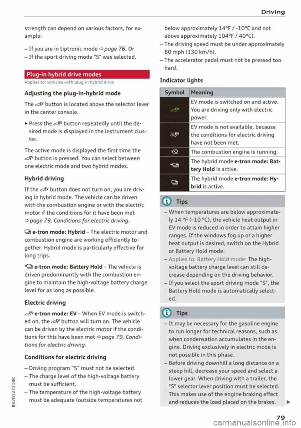 AUDI A3 SEDAN 2020  Owners Manual 