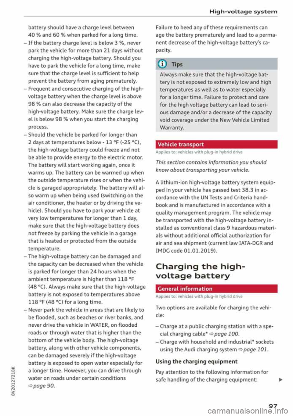 AUDI A3 SEDAN 2020  Owners Manual 