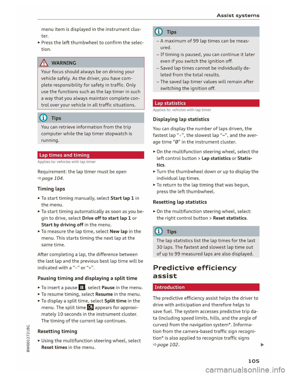 AUDI A5 2019  Owners Manual 