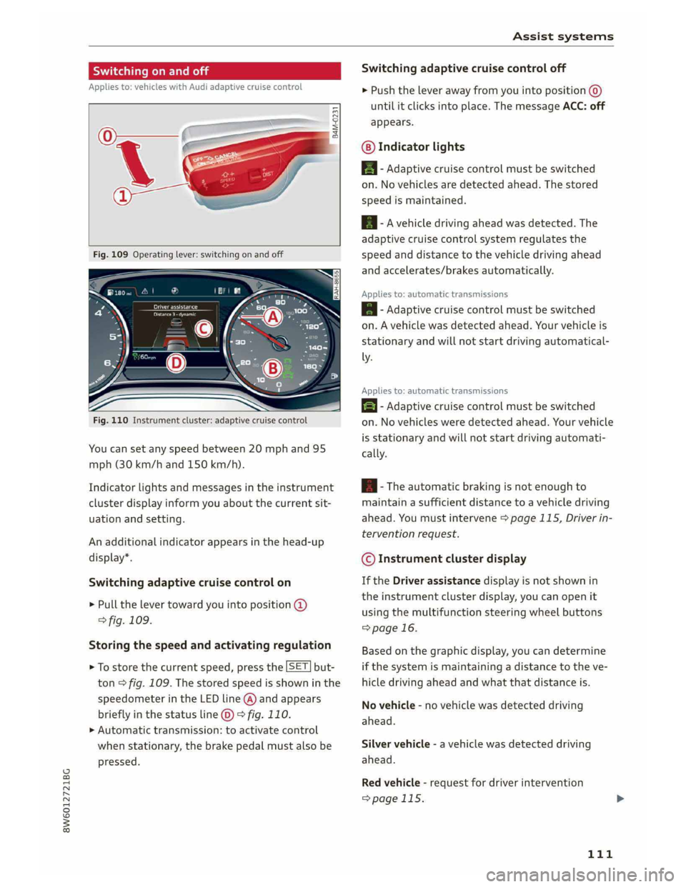 AUDI A5 2019  Owners Manual 