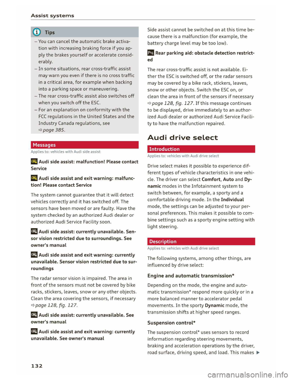 AUDI A5 2019  Owners Manual 