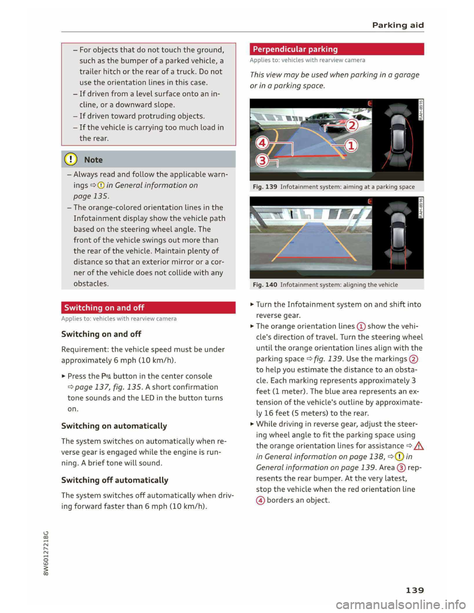 AUDI A5 2019  Owners Manual 