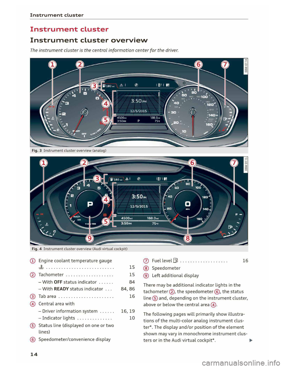 AUDI A5 2019  Owners Manual 