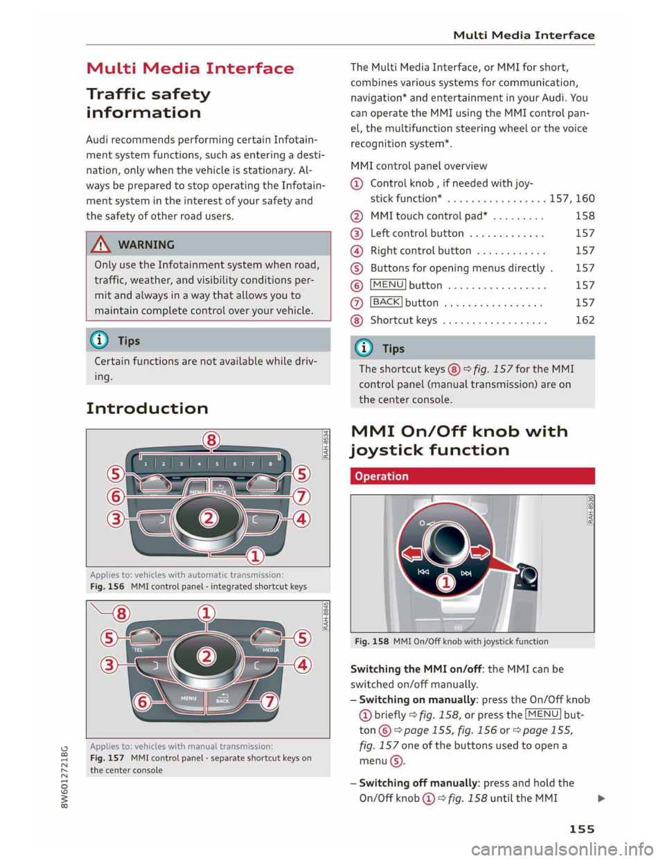 AUDI A5 2019  Owners Manual 