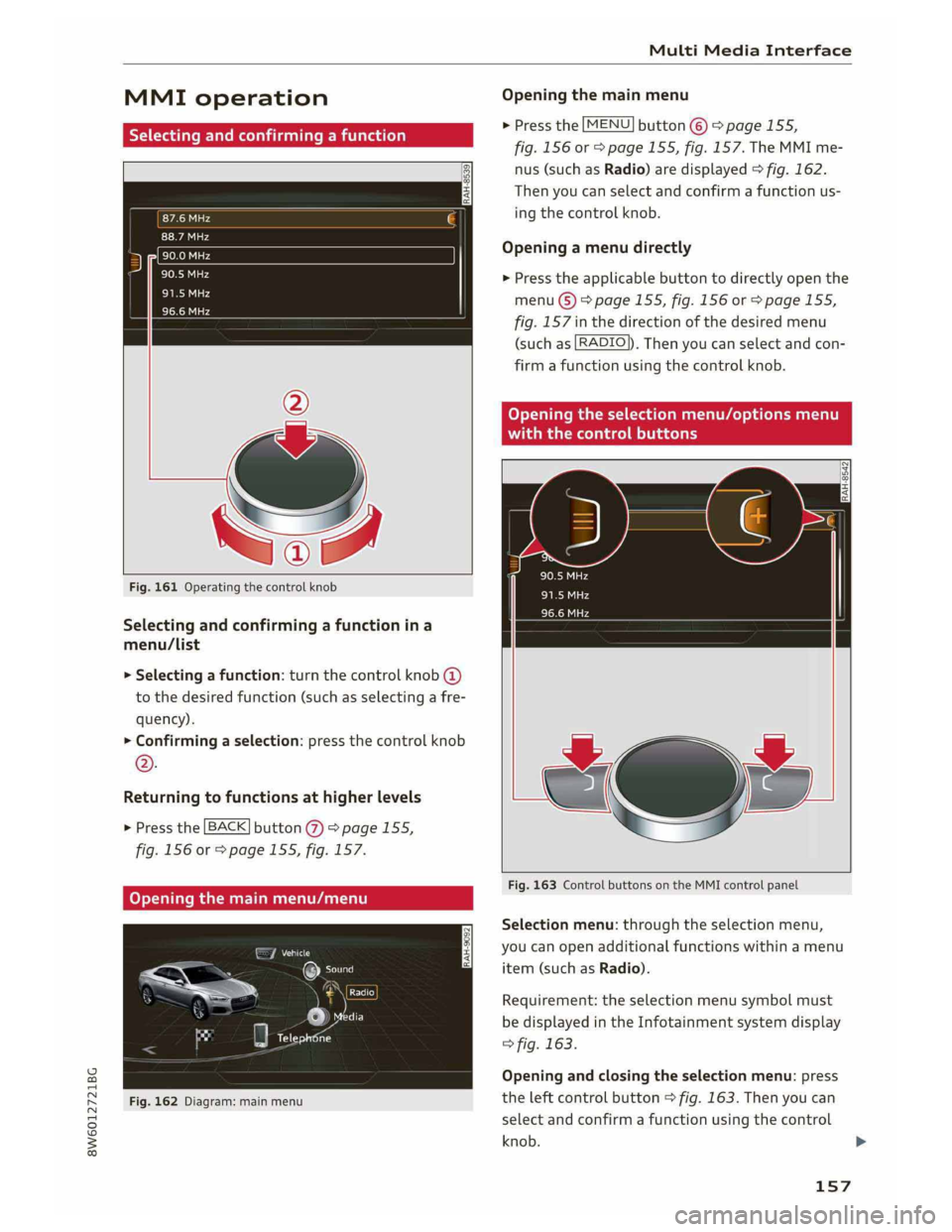 AUDI A5 2019  Owners Manual 