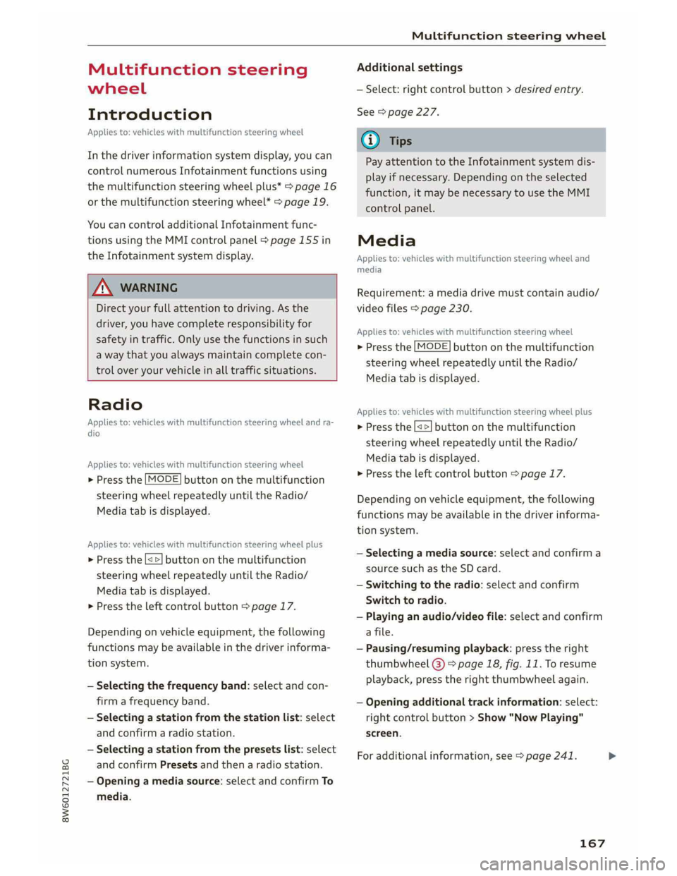 AUDI A5 2019  Owners Manual 