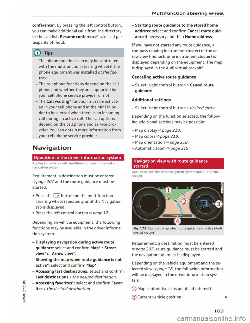 AUDI A5 2019  Owners Manual 