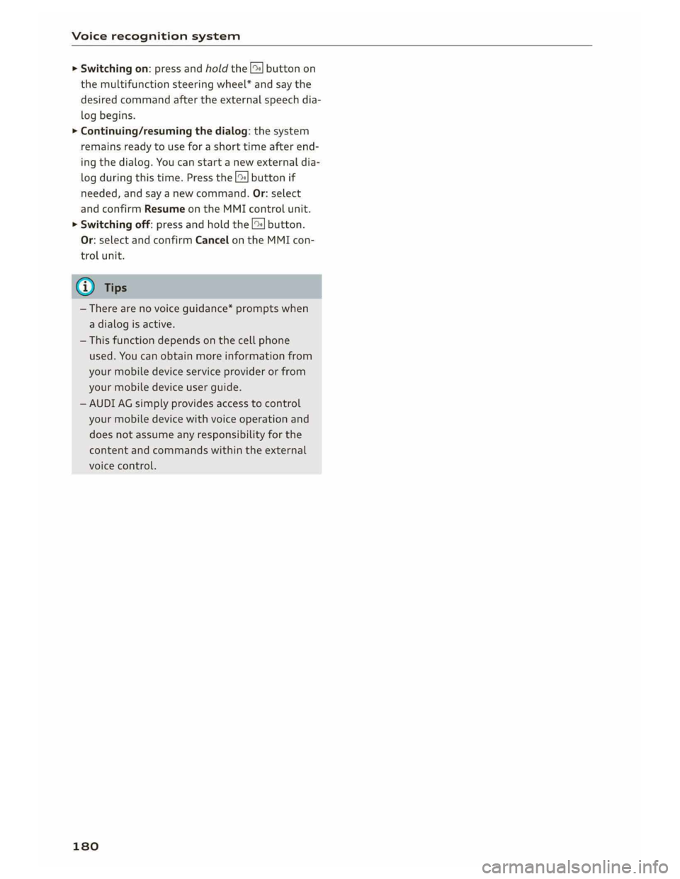 AUDI A5 2019  Owners Manual 