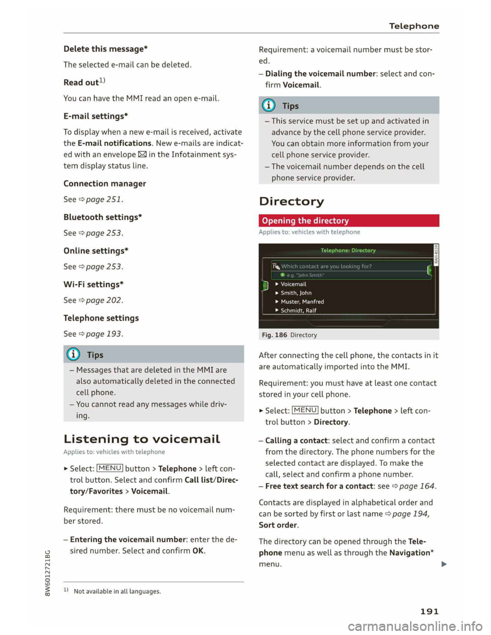 AUDI A5 2019  Owners Manual 