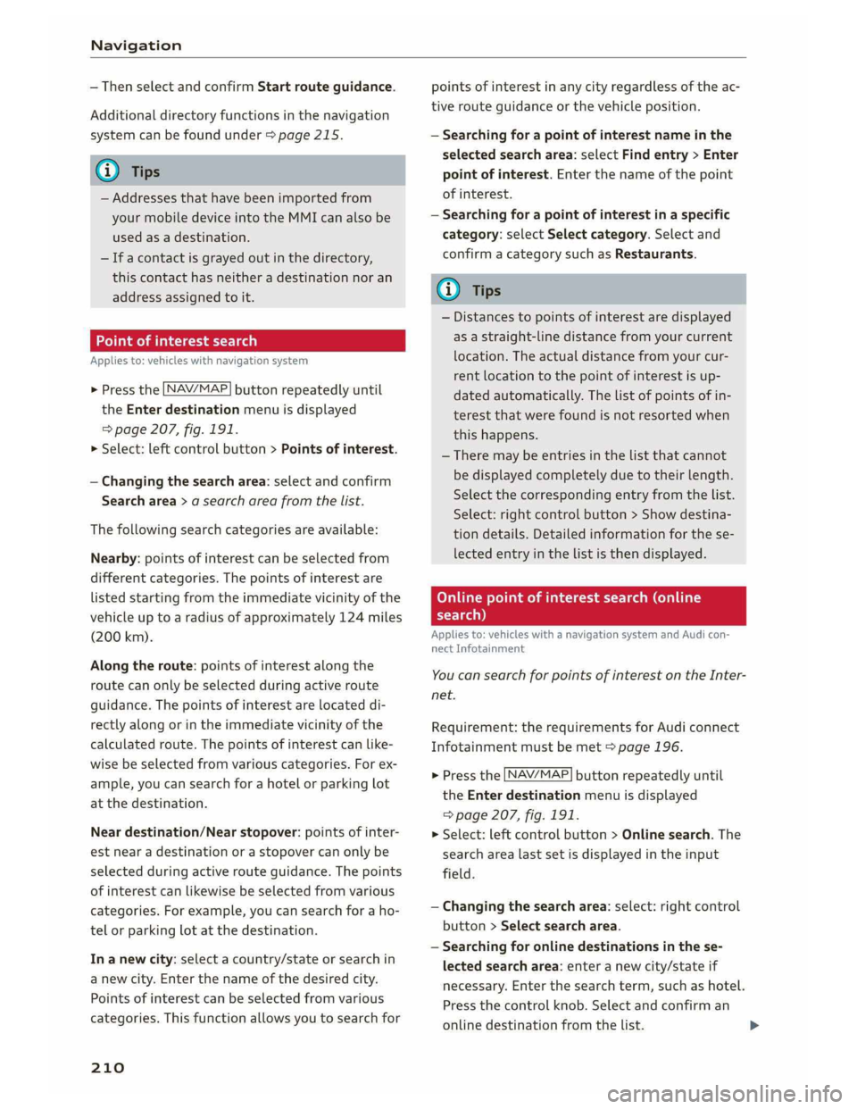 AUDI A5 2019  Owners Manual 