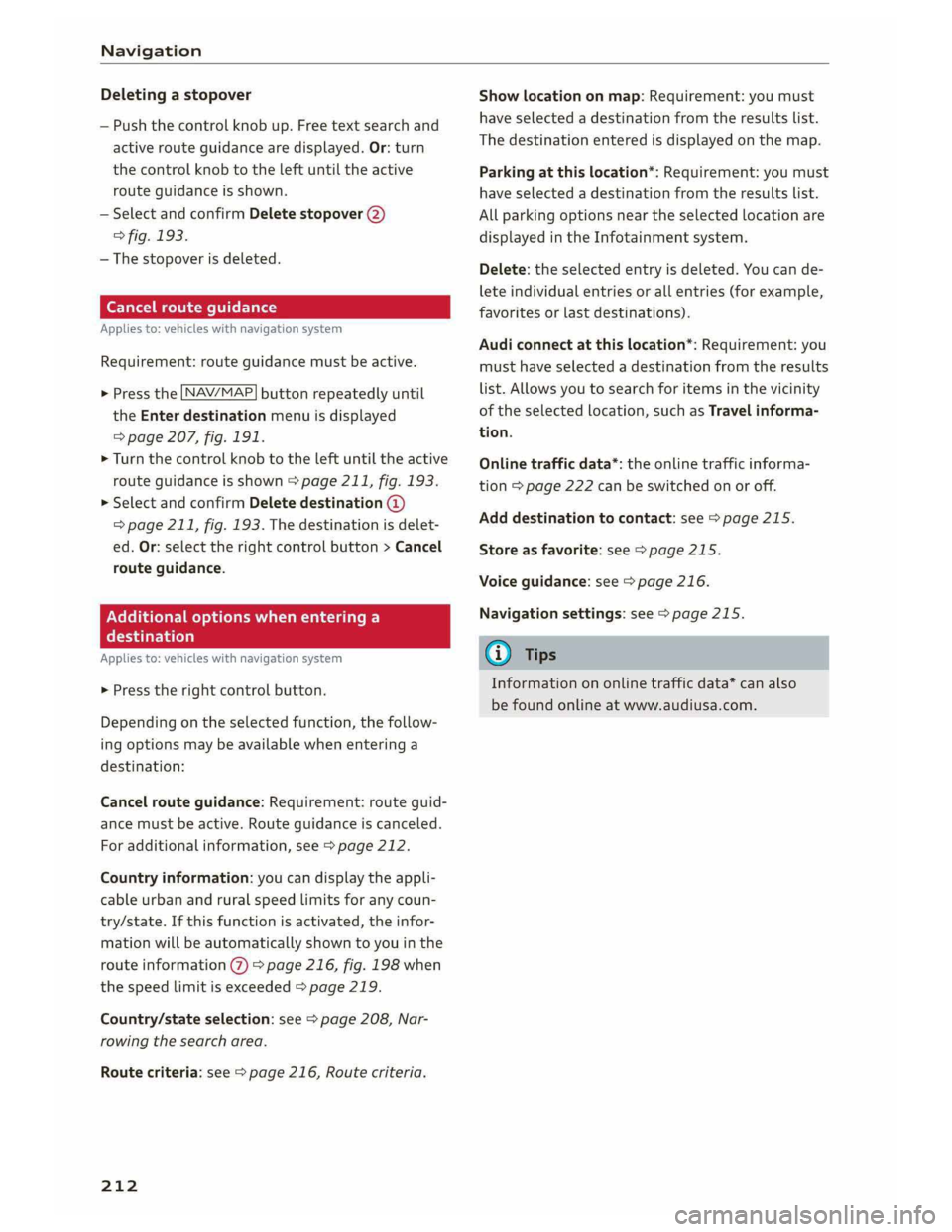 AUDI A5 2019  Owners Manual 