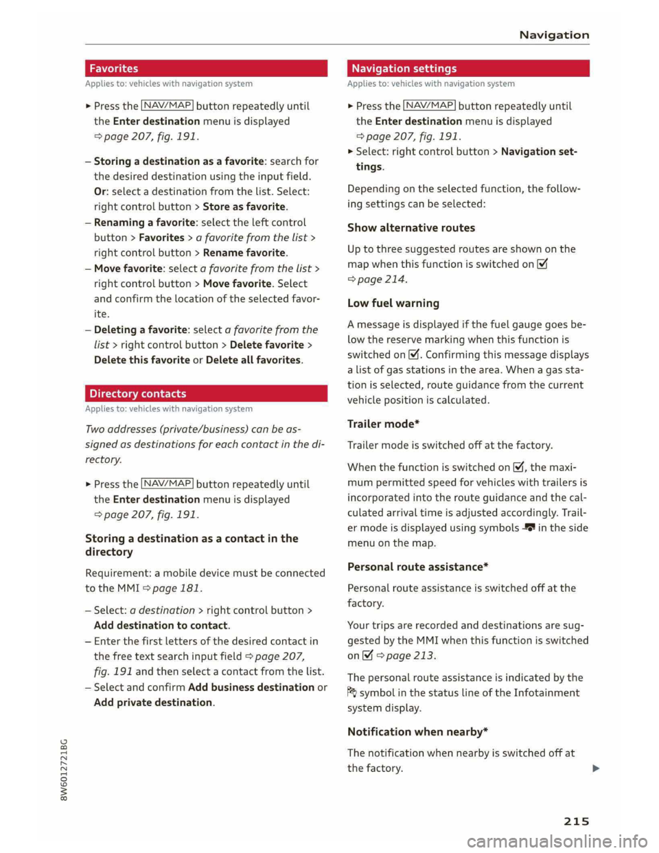 AUDI A5 2019  Owners Manual 