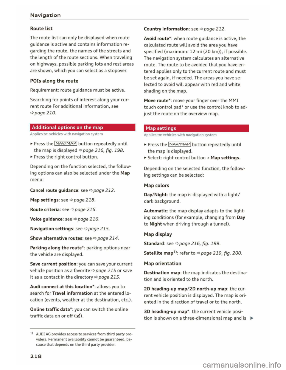 AUDI A5 2019  Owners Manual 