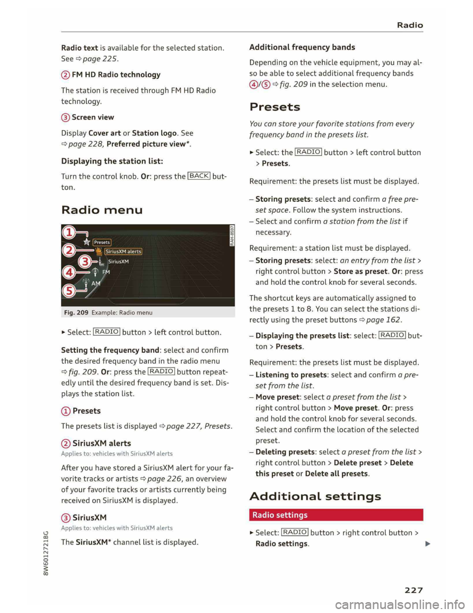 AUDI A5 2019  Owners Manual 