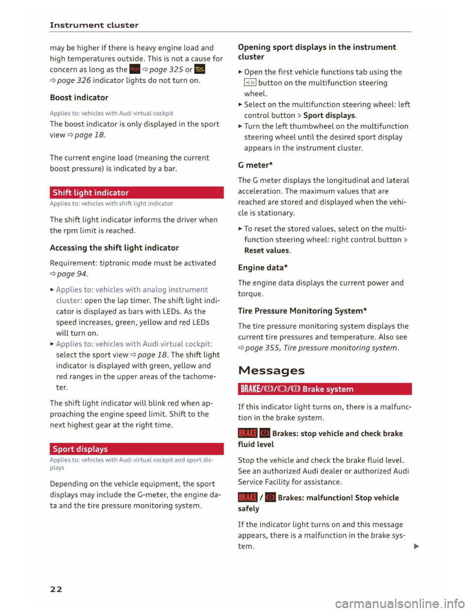 AUDI A5 2019  Owners Manual 