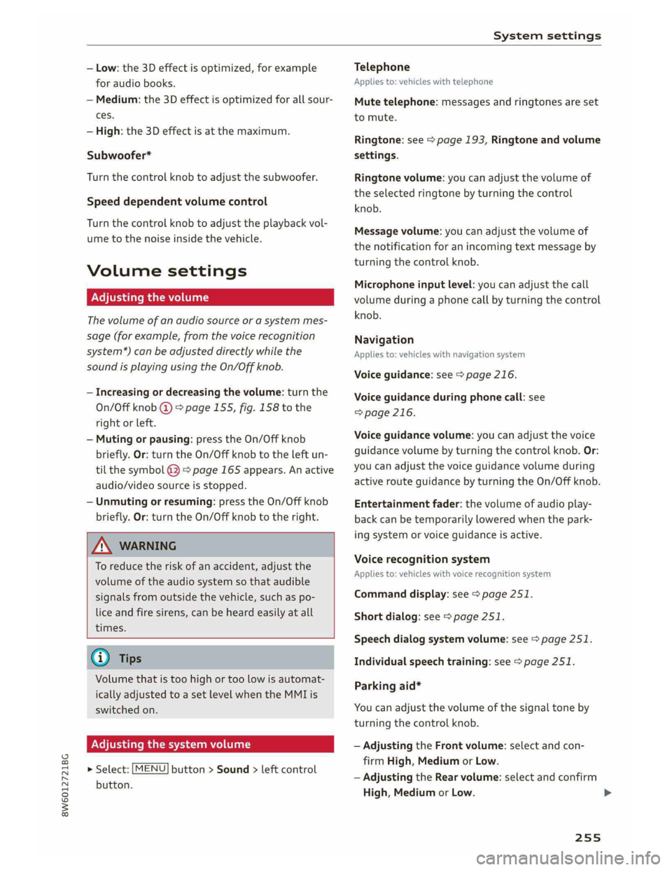 AUDI A5 2019  Owners Manual 