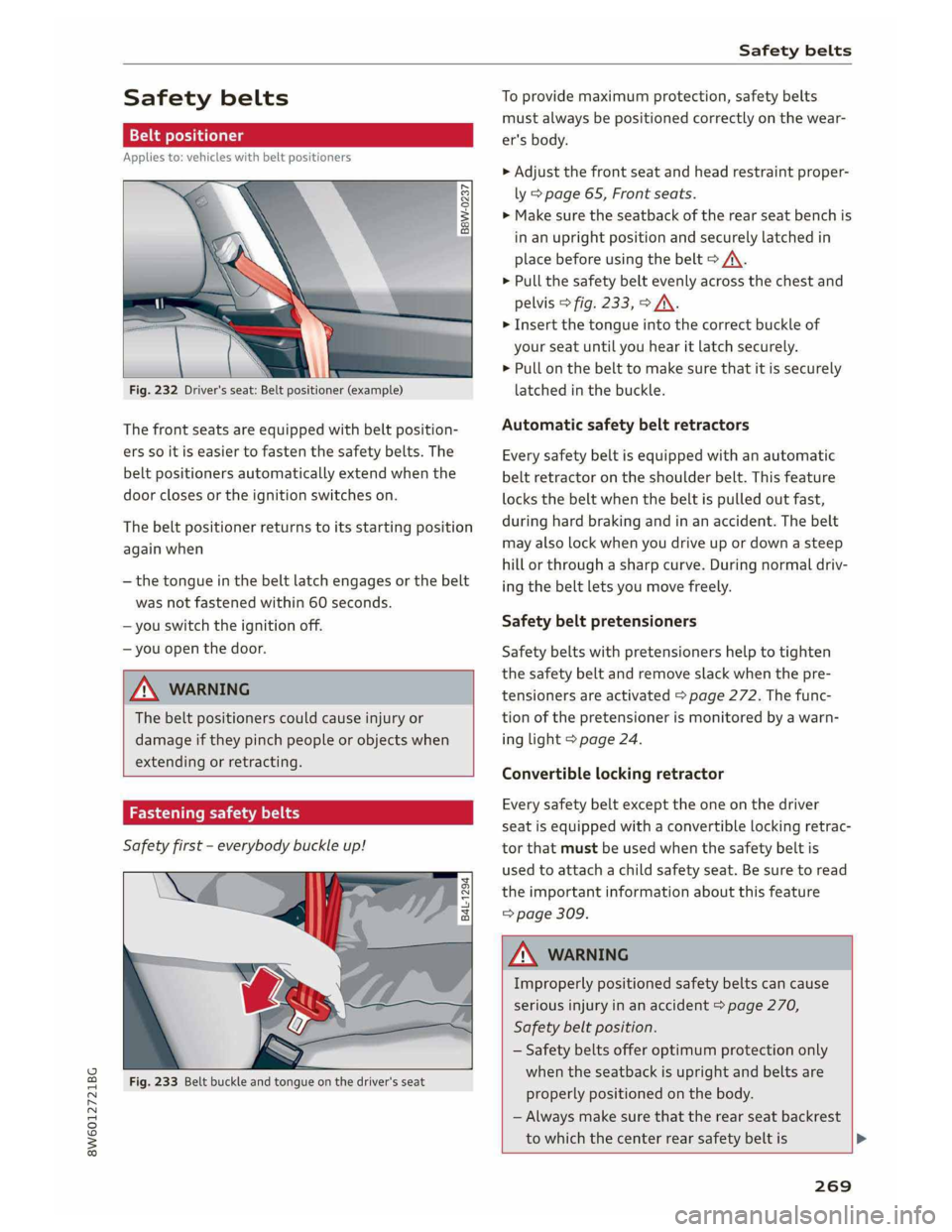 AUDI A5 2019  Owners Manual 