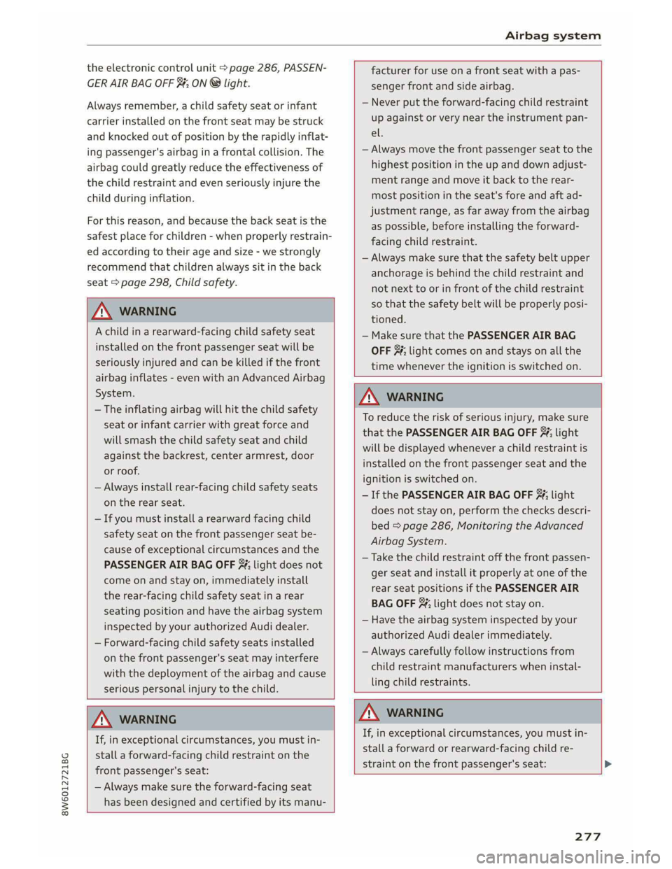 AUDI A5 2019  Owners Manual 
