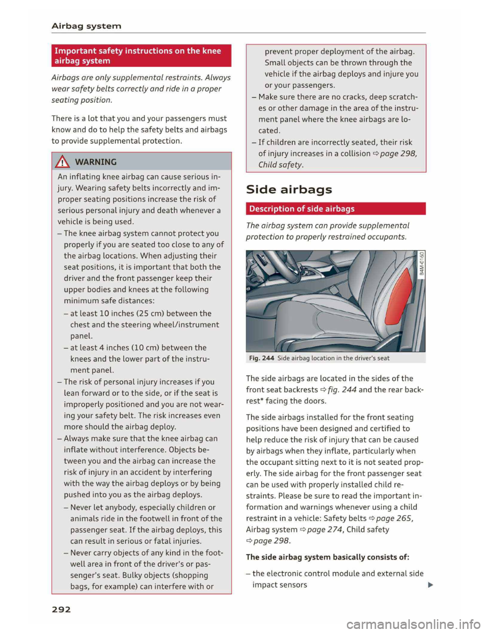 AUDI A5 2019  Owners Manual 