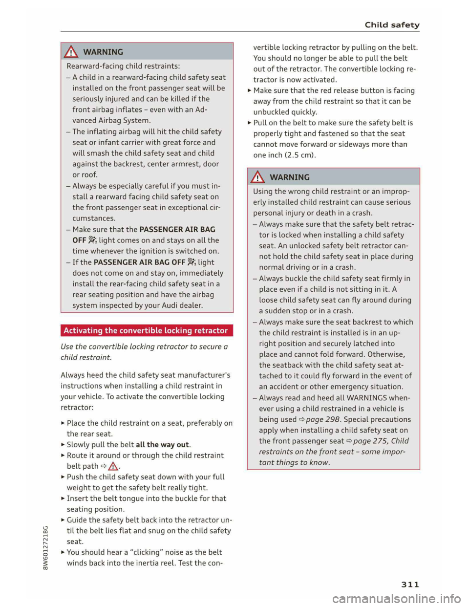 AUDI A5 2019  Owners Manual 