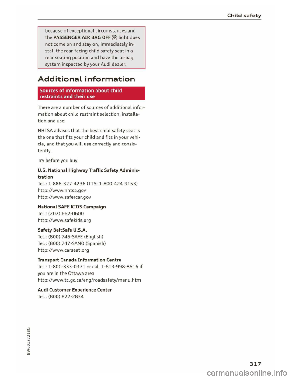 AUDI A5 2019  Owners Manual 
