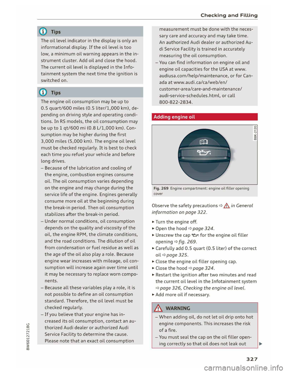 AUDI A5 2019  Owners Manual 