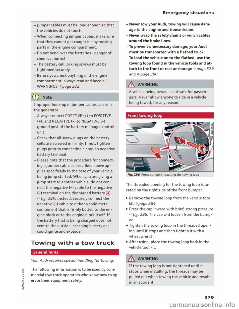 AUDI A5 2019  Owners Manual 
