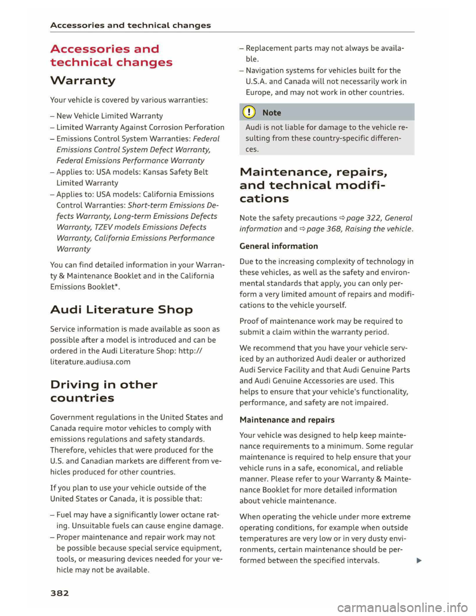 AUDI A5 2019  Owners Manual 
