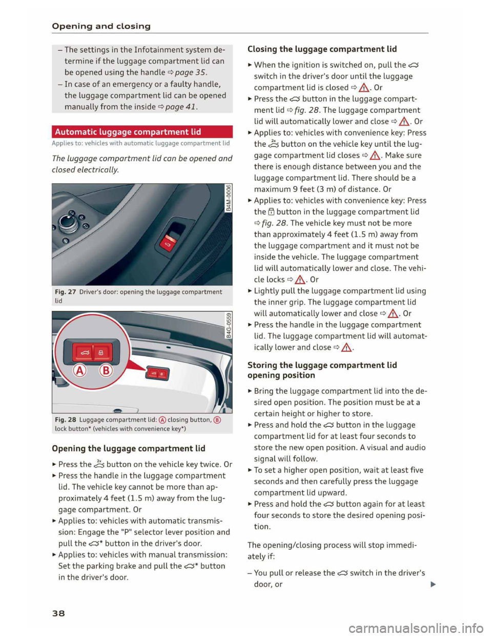 AUDI A5 2019  Owners Manual 