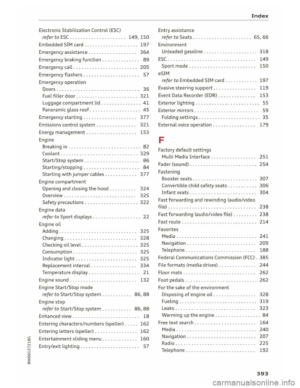 AUDI A5 2019  Owners Manual 