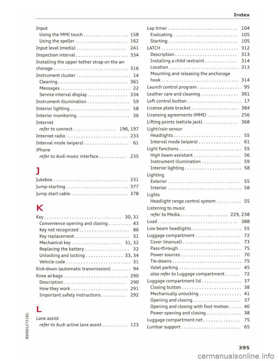 AUDI A5 2019  Owners Manual 