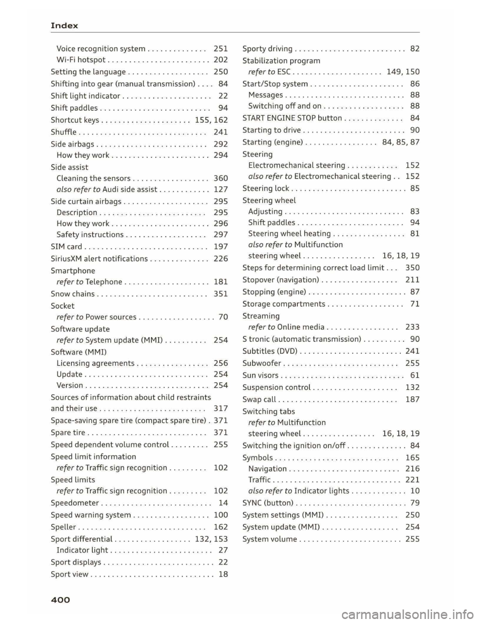 AUDI A5 2019  Owners Manual 