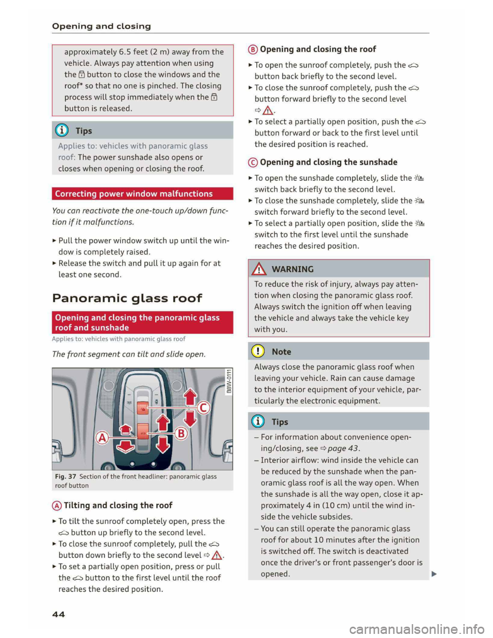 AUDI A5 2019  Owners Manual 