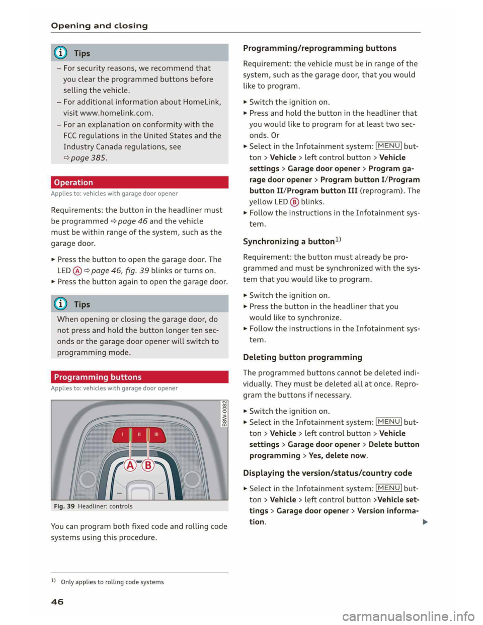 AUDI A5 2019  Owners Manual 