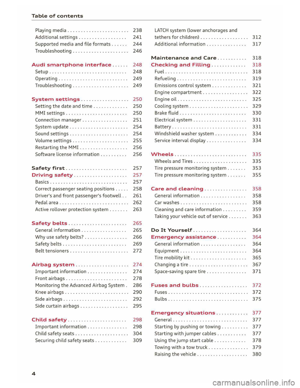 AUDI A5 2019  Owners Manual 