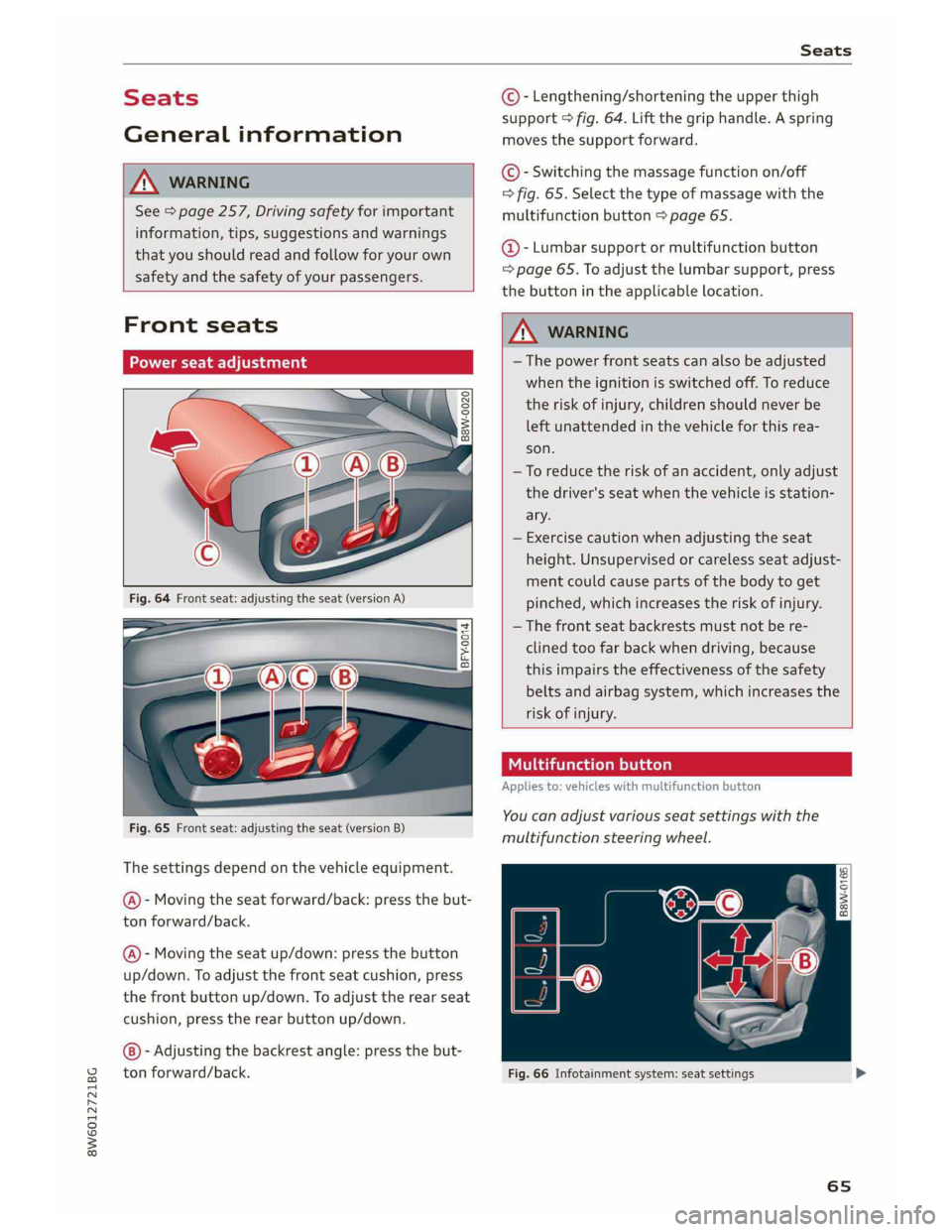 AUDI A5 2019  Owners Manual 