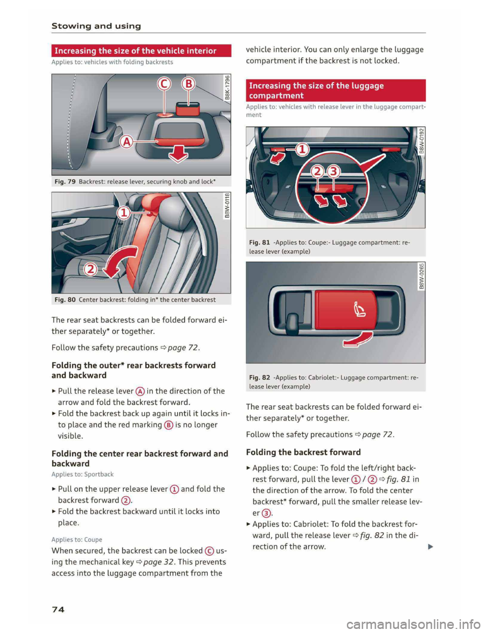 AUDI A5 2019  Owners Manual 