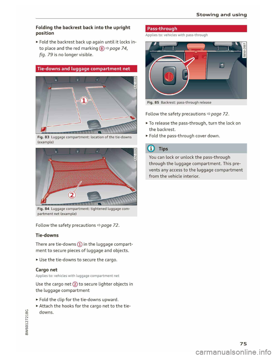 AUDI A5 2019  Owners Manual 