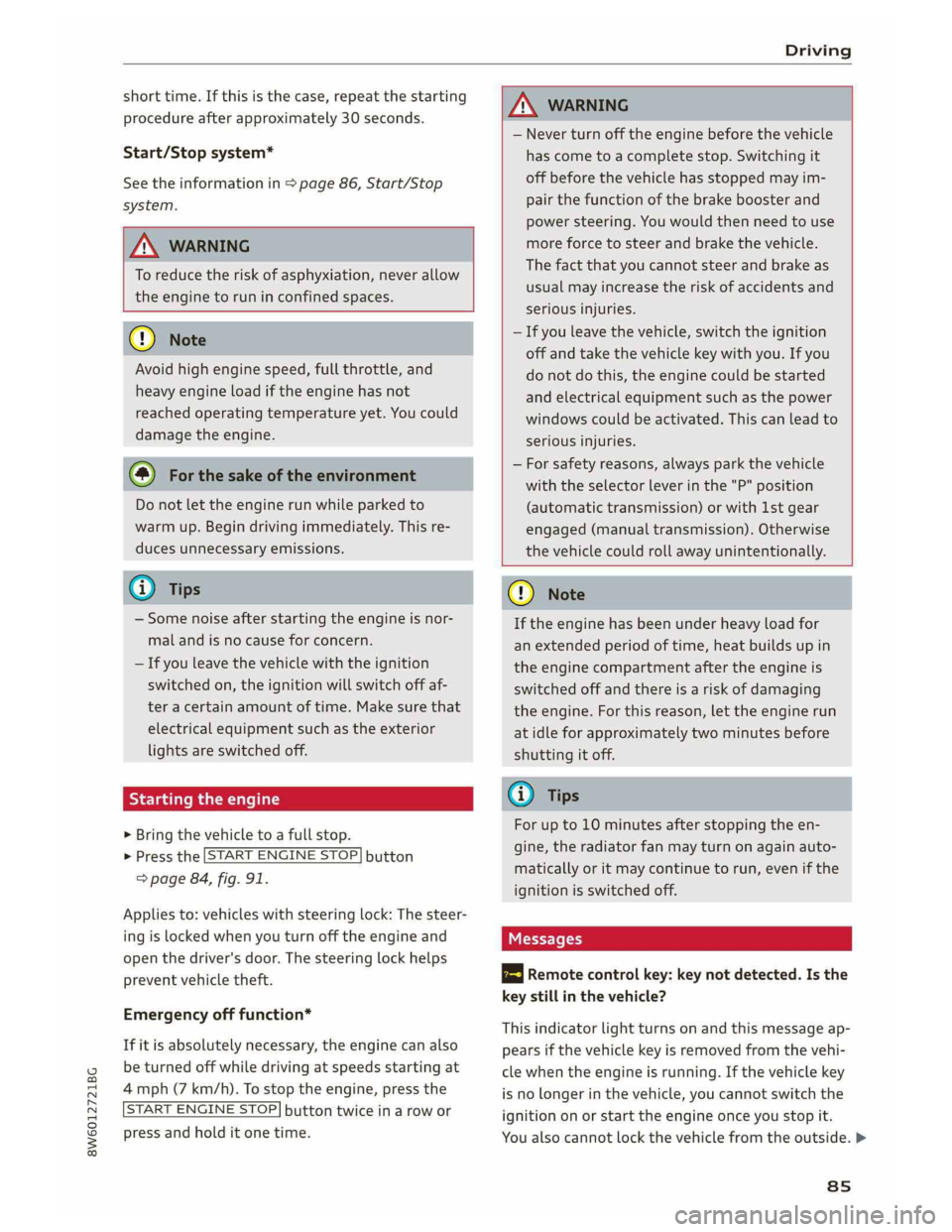 AUDI A5 2019  Owners Manual 
