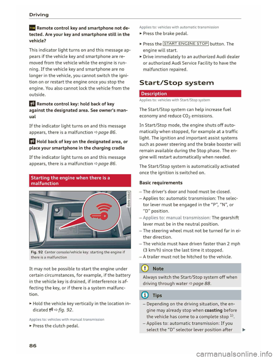 AUDI A5 2019  Owners Manual 
