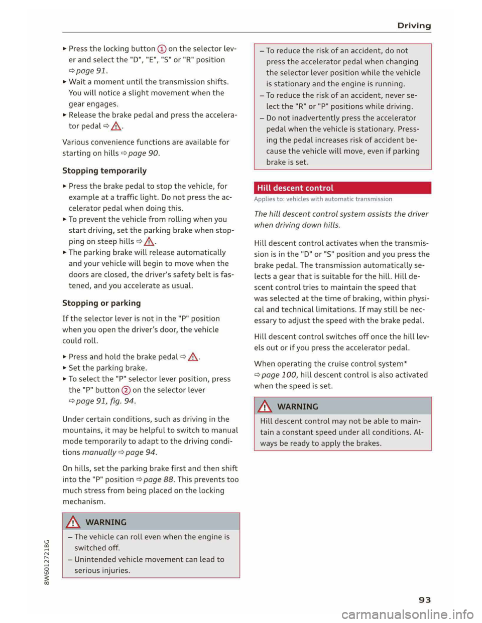 AUDI A5 2019  Owners Manual 