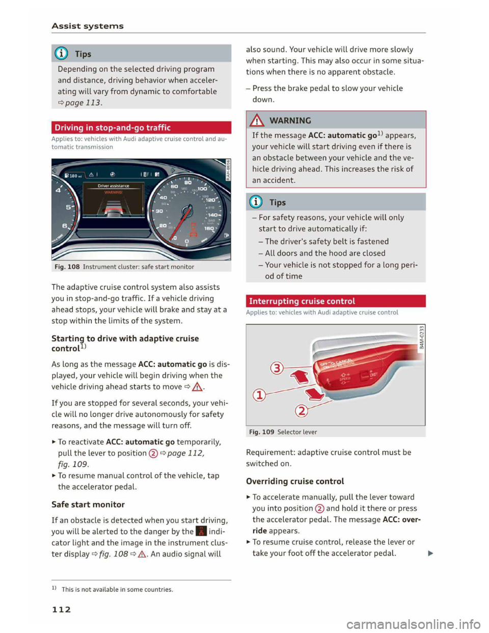 AUDI A5 COUPE 2019  Owners Manual 
