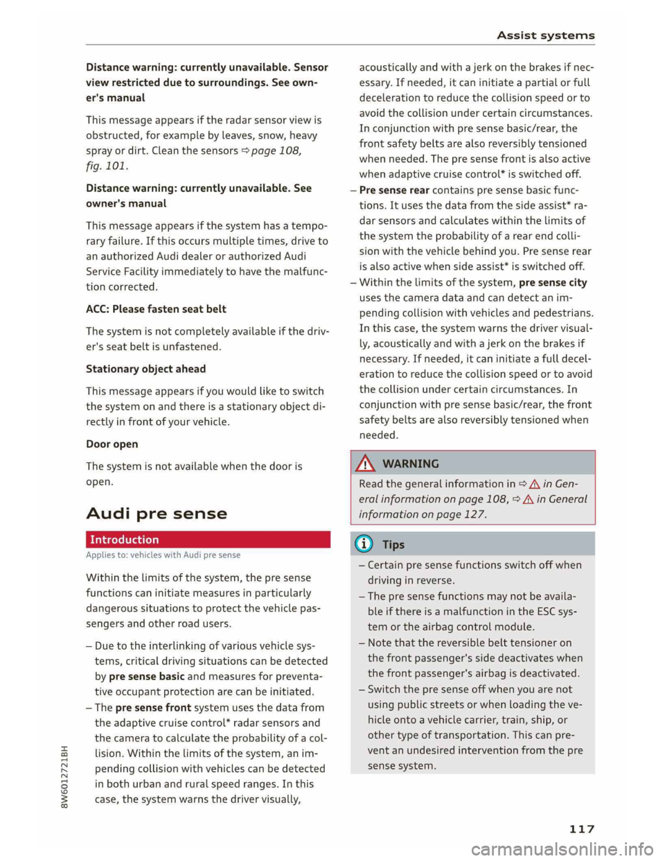 AUDI A5 COUPE 2019  Owners Manual 
