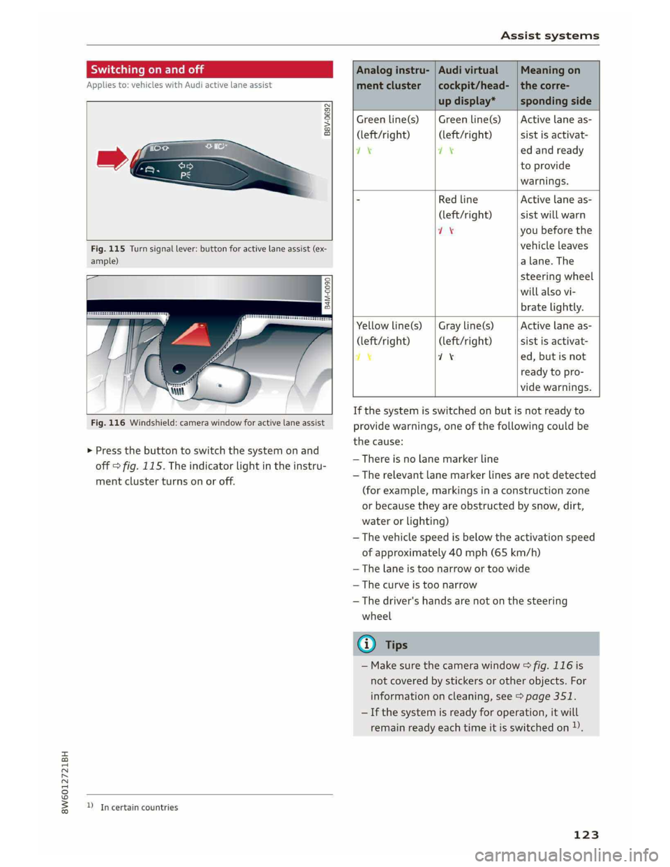 AUDI A5 COUPE 2019  Owners Manual 
