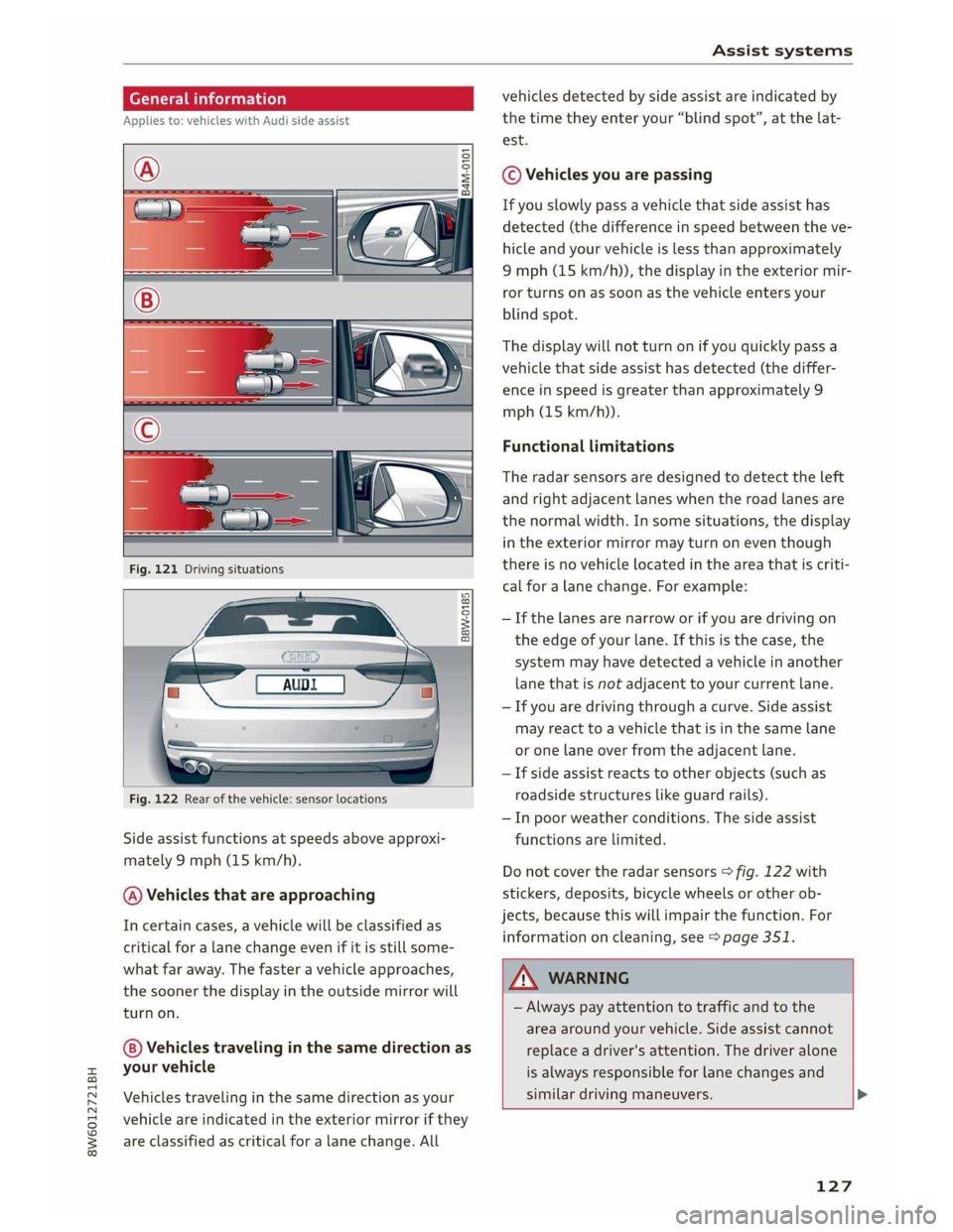 AUDI A5 COUPE 2019  Owners Manual 