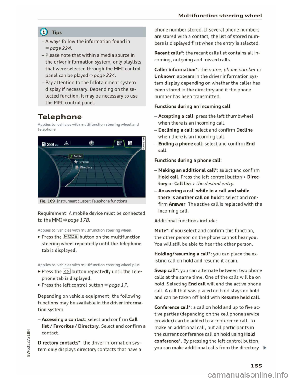 AUDI A5 COUPE 2019  Owners Manual 