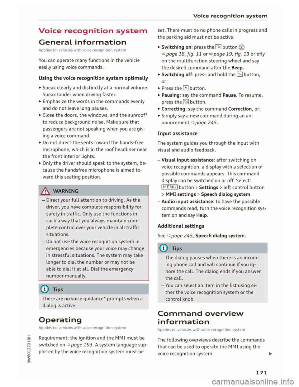 AUDI A5 COUPE 2019  Owners Manual 